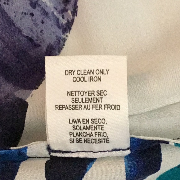 Worth 100% Silk Blouse, sz M - Picture 7 of 7